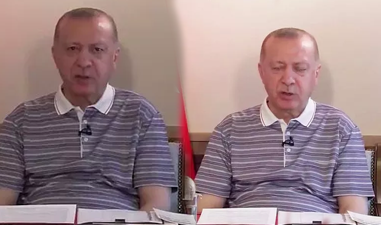 Erdoğan'ın konuşurken uyuduğu görüntü servis edilmişti... AA ve CİMER'den o görüntüler hakkında açıklama