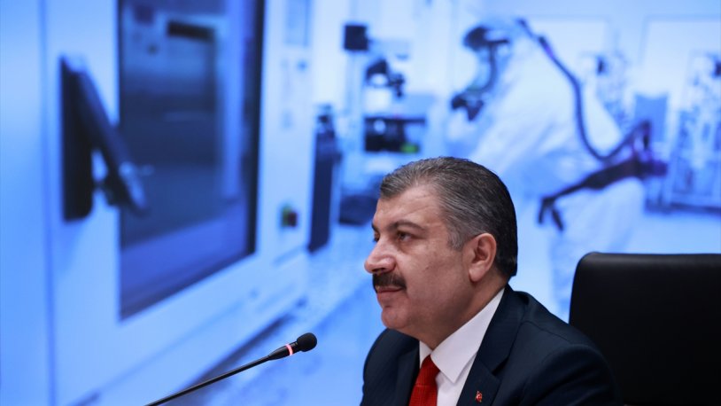 Sağlık Bakanı Fahrettin Koca haftalık vaka haritasını açıkladı