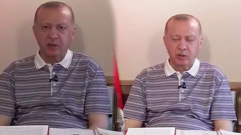 Erdoğan'ın uyuyakaldığı görüntüler Saray'da kriz yarattı! Arka arkaya açıklamalar