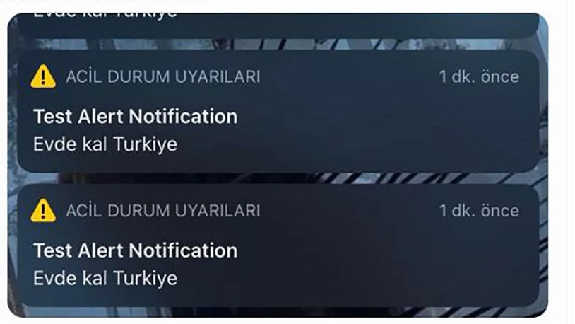 Türkiye'deki iPhone sahipleri şaşkın! iPhone sahiplerini paniğe sürükleyen 'evde kal' mesajı