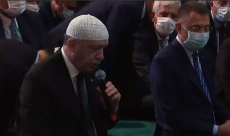 Erdoğan'dan videolu Ayasofya mesajı: "Kıyamete kadar eksik olmayacak"