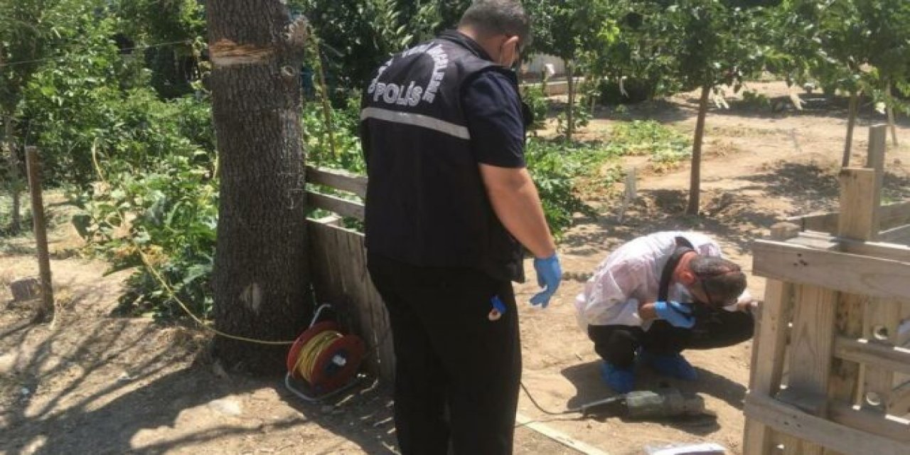 Korkunç olay... Taşlama makinesiyle ağaç budarken boğazını kesti!