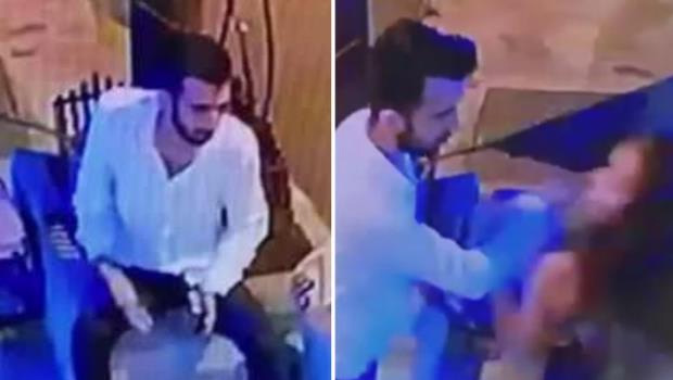 Çağatay Akman ayrıldığı kadını darp etmişti... O anlara ait görüntüler ortaya çıktı!