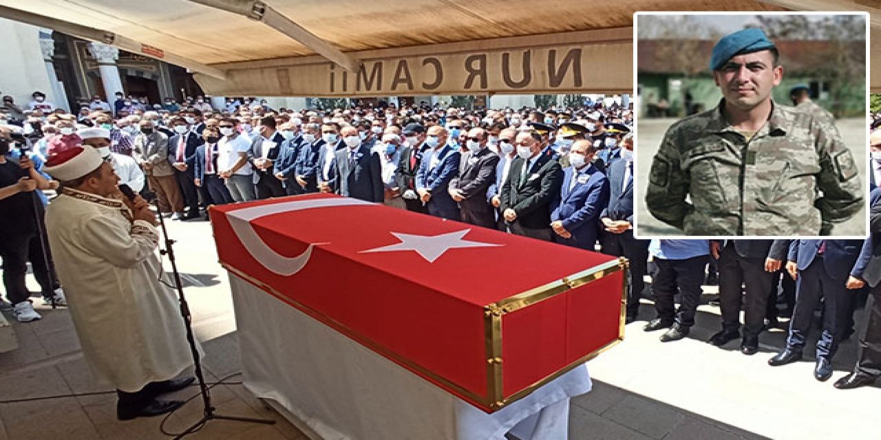 11 aylık evliydi... Şehit Uzman Çavuşa acı veda!