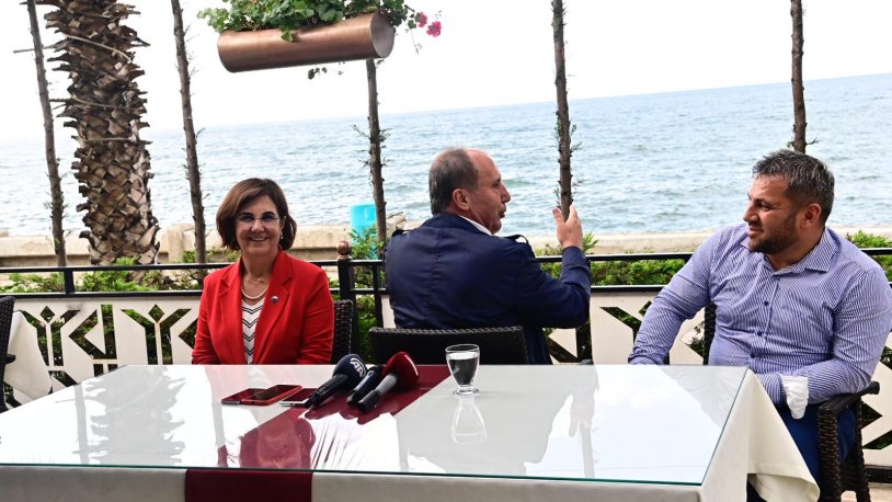 Muharrem İnce sırtını dönerek basın açıklaması yaptı! İşte nedeni...