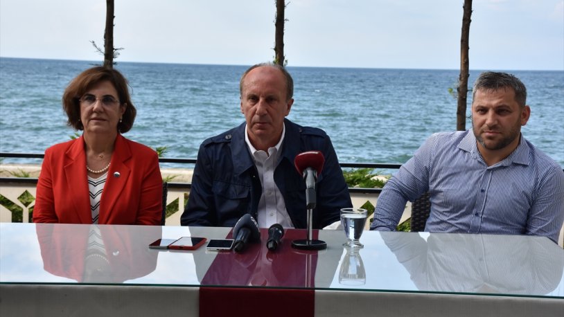 Muharrem İnce Akçaabat'tan seslendi! "Sığınmacıları memleketlerine güle oynaya davulla zurnayla göndereceğiz"