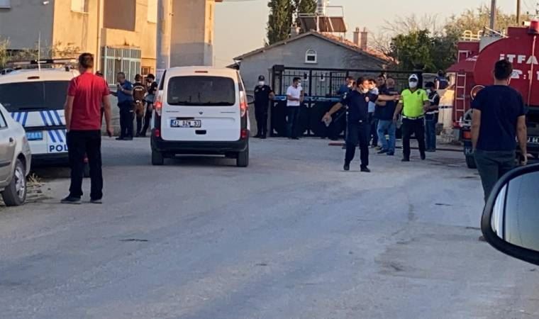 Konya'da katliam! Önce silahlı saldırı düzenlendi ardından ev ateşe verildi