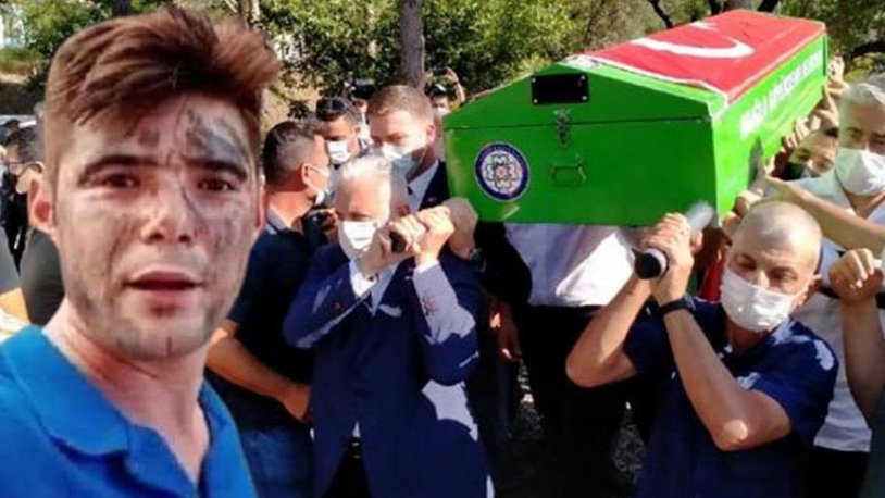 Ormancılara su taşırken hayatını kaybetmişti... Şahin Akdemir, son yolculuğuna uğurlandı