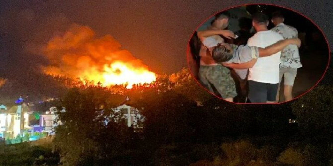 Kimse uyumadı, herkes nöbet tuttu! Fethiye'deki yangında "molotof kokteyli" iddiası!