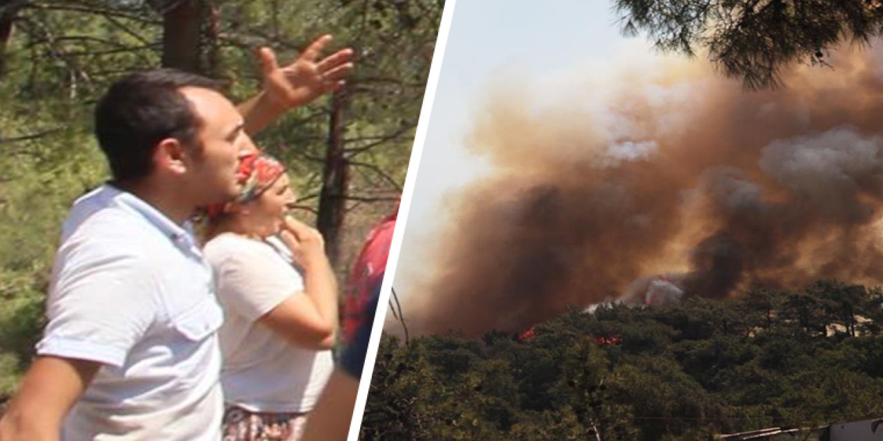 Alevler yeniden yükselmeye başladı; karayolu kapatıldı! İşte Marmaris'te son durum...