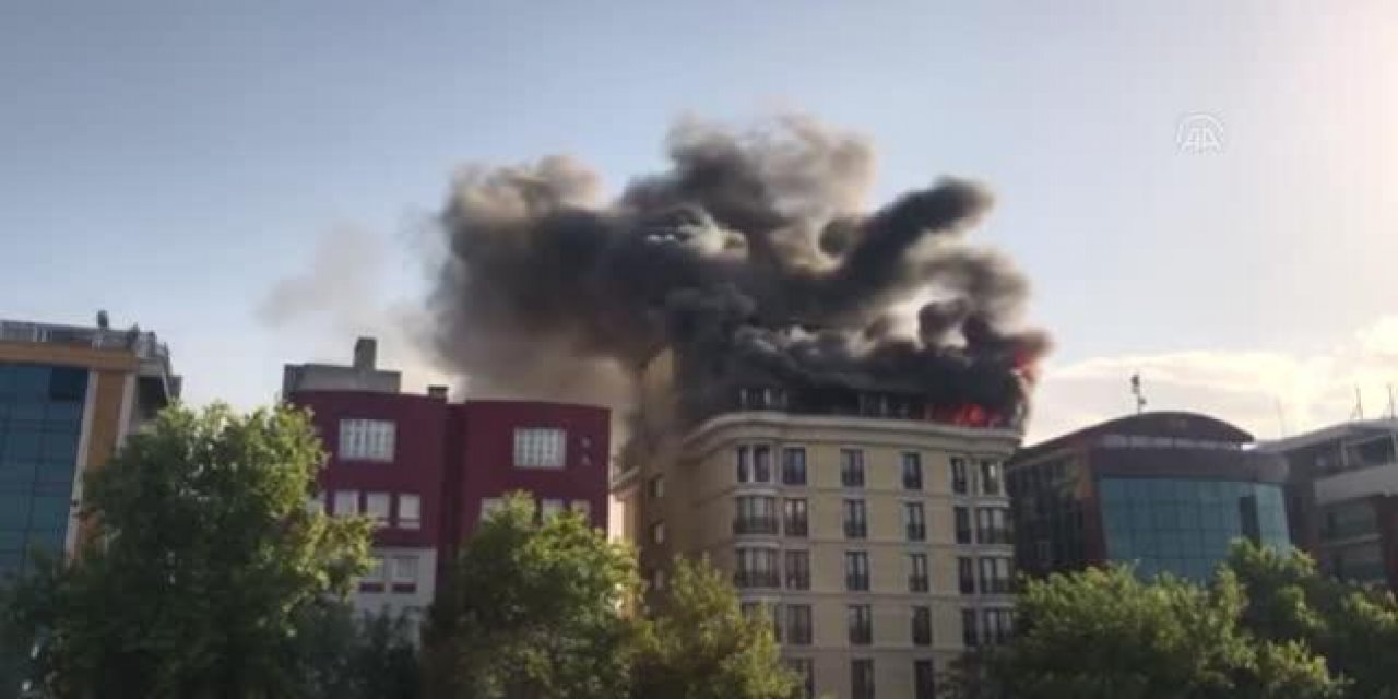 Siren sesleri dört bir yanda yankılandı... Kara dumanlar kenti kapladı... Ankara'da korkutan yangın!