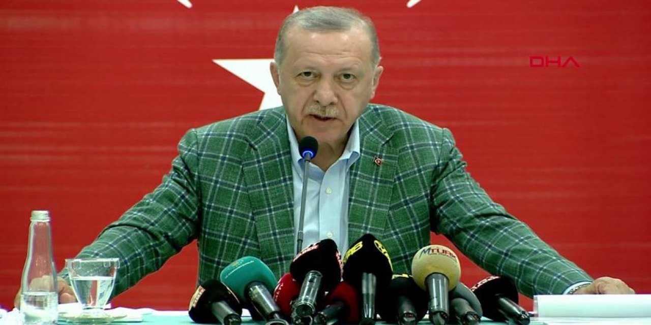 "Ormanlarımızı yakanların ciğerlerini yakmak boynumuzun borcu" dedi birlik çağrısı yaptı! Erdoğan’dan yangınlarda "terör şüphesi" açıklaması! "Şimdiden bazı emarelere ulaşıldı"