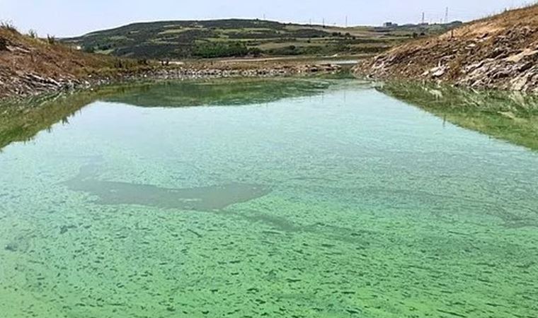 Sazlıdere Barajı renk değiştirmişti... İSKİ'den açıklama geldi