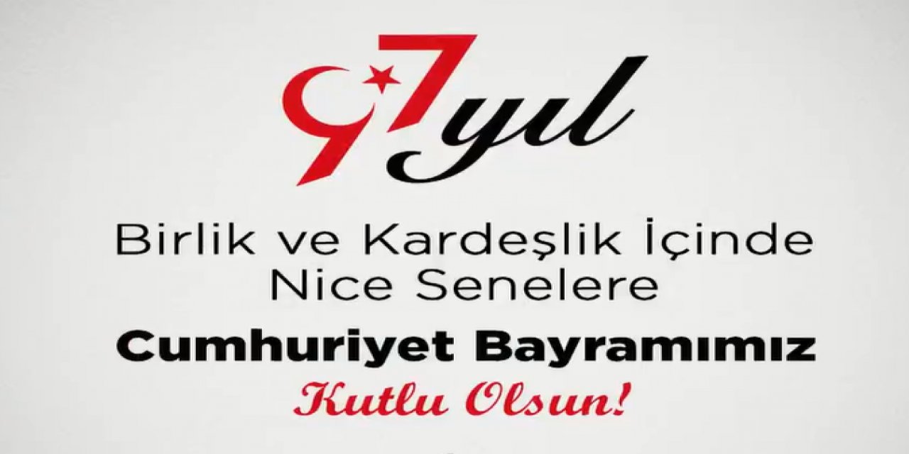 Dışişleri'nden 29 Ekim Cumhuriyet Bayramı'na özel saat 19.23'te anlamlı paylaşım