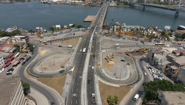 Ekrem İmamoğlu hizmet vermeye başlayan köprüde incelemelerde bulundu! "İstanbul güzel bir meydana kavuşacak"