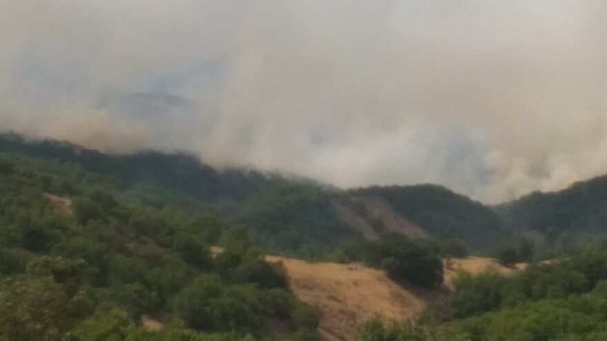 Vali " yangın kontrol altına alındı" demişti, belediye yalanladı