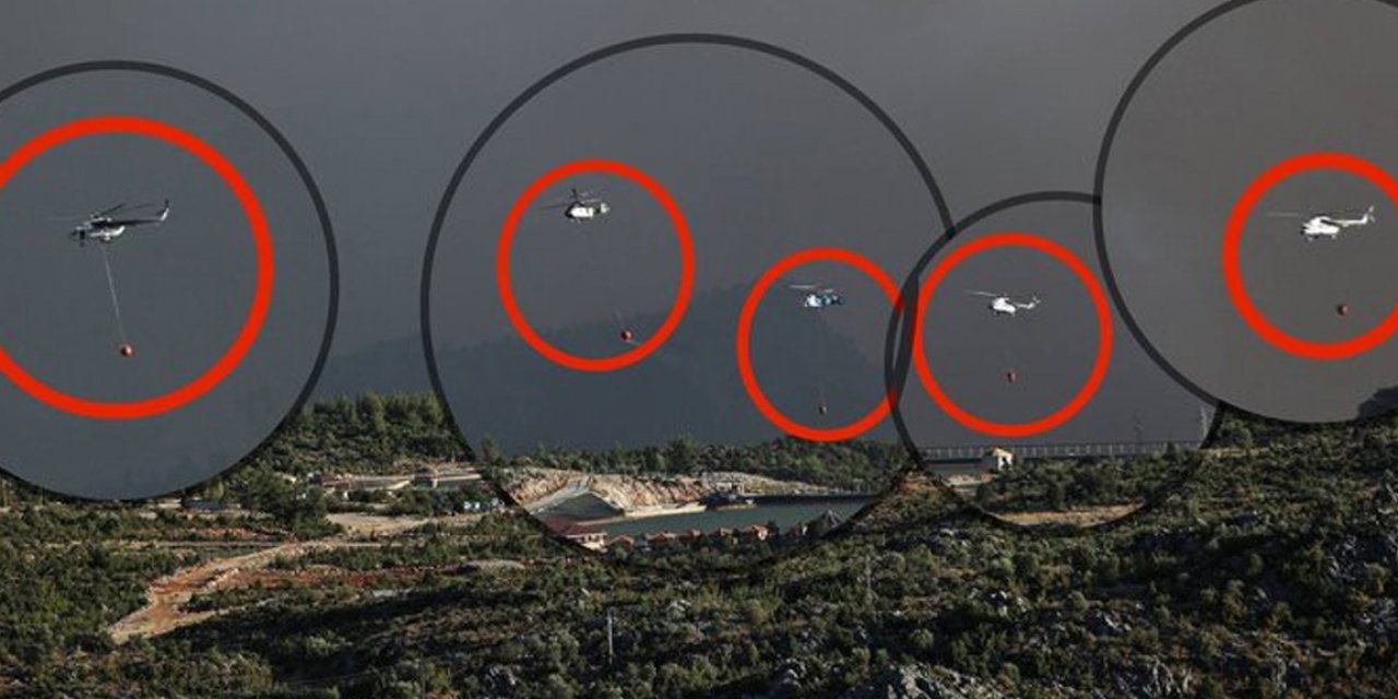 "Tek karede 5 helikopter" notu ile paylaştı! Fahrettin Altun'dan dikkat çeken "yangın" paylaşımı! "StrongTürkiye"