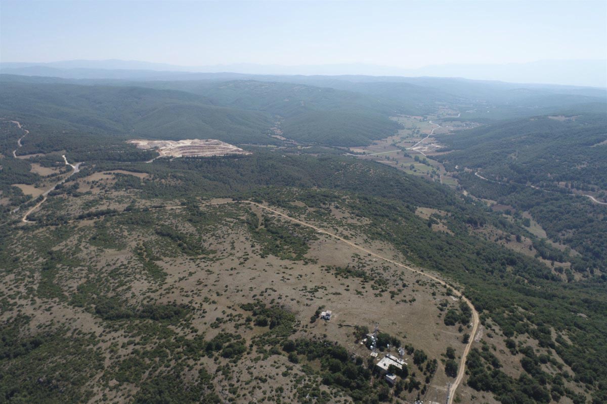 Bilecik’te ormanlara dronlu denetim