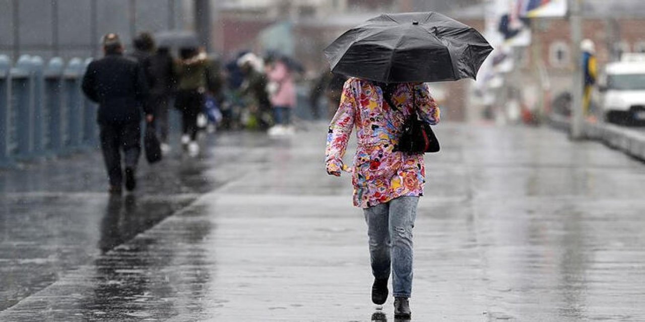 Meteoroloji'den İstanbul için yağış uyarısı! İstanbul Avrupa Yakası ile Tekirdağ için kuvvetli yağış ve dolu uyarısı geldi