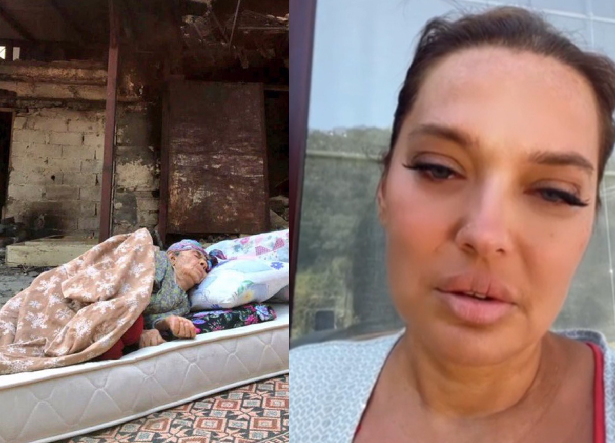 Demet Akalın da yardım yapacağını açıkladı: Teyzemi buldum, evini döşemesi bizden
