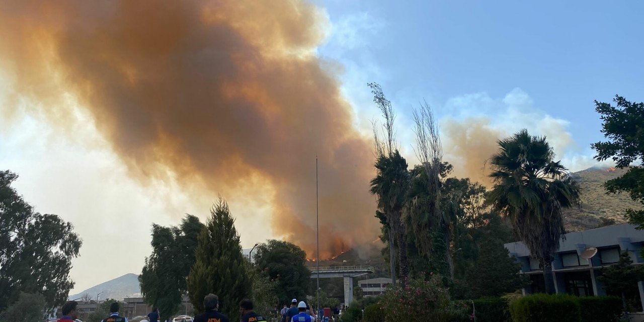 Milas yangınında 5'inci gün