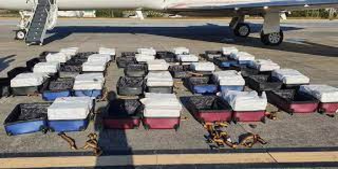Brezilya polisi yakaladı... Türk uçağında 1304 kilo kokain yakaladı!
