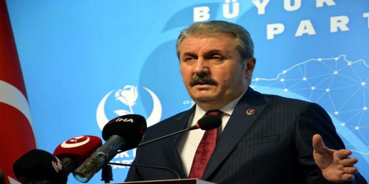 Destici'den Doğu Akdeniz açıklaması: Bütün problemlerimizi hukuk zemininde çözmek istiyoruz.