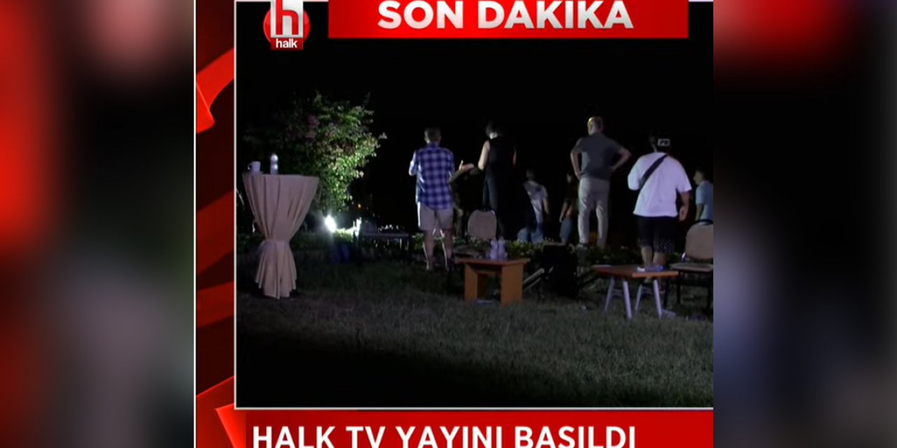 "RTÜK baskılarının ardından eşkıyalar da sokağa döküldü!"  CHP'den "Halk TV" saldırısına tepki!
