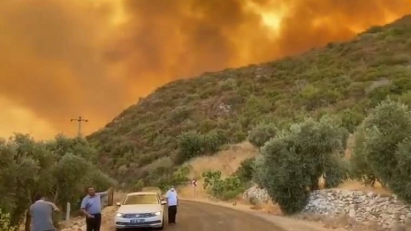 Milas’ta 6 mahalle tahliye edildi