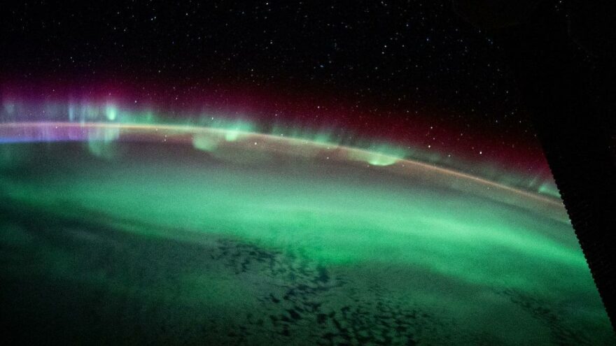 NASA paylaştı! ISS’ten Kutup Işıkları