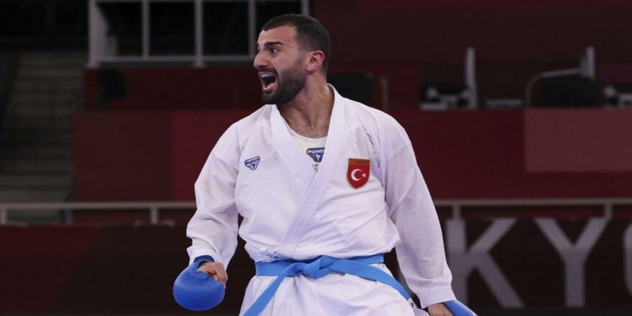 Türk sporunda tarihi gün! Güzel haberler peş peşe geldi... Milli karateci Uğur Aktaş madalyayı garantiledi