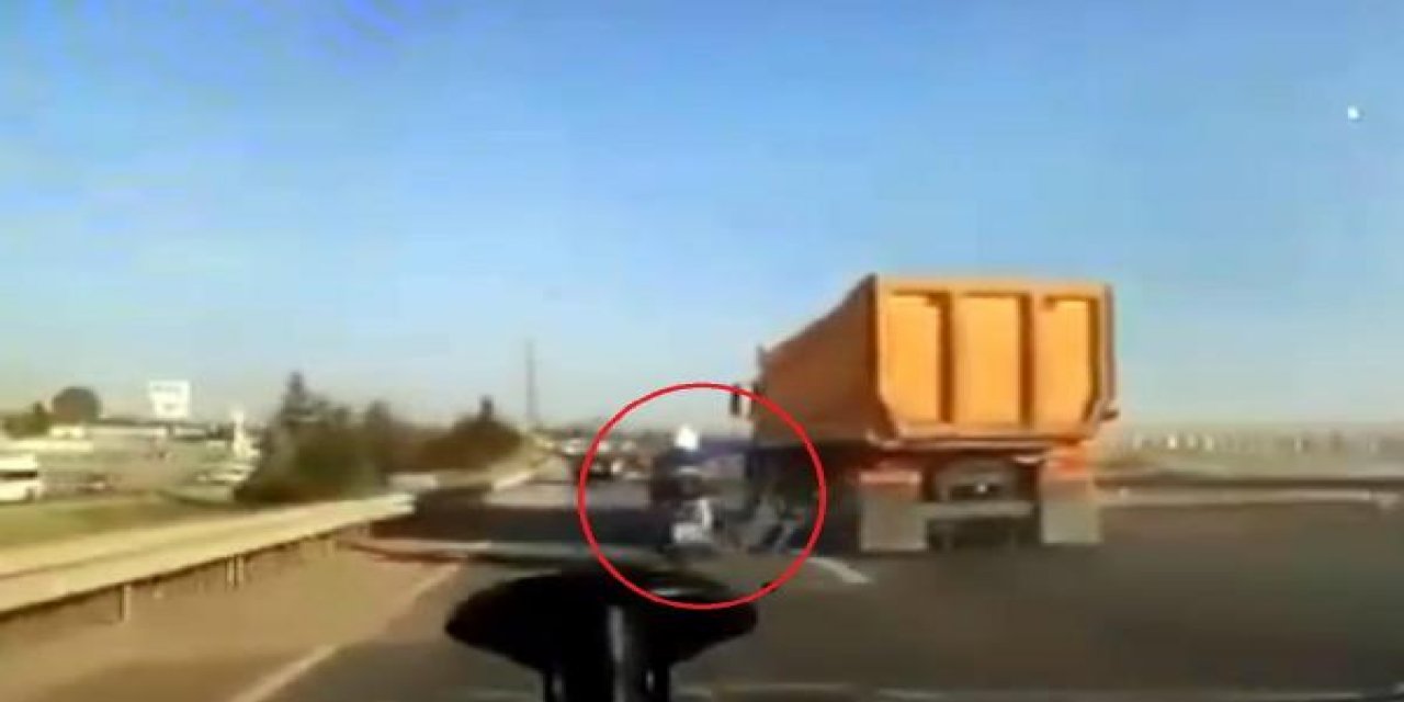 Görüntüler dehşete düşürdü... Korkunç kazada ölümden dönen motosiklet sürücüsü o anları anlattı!