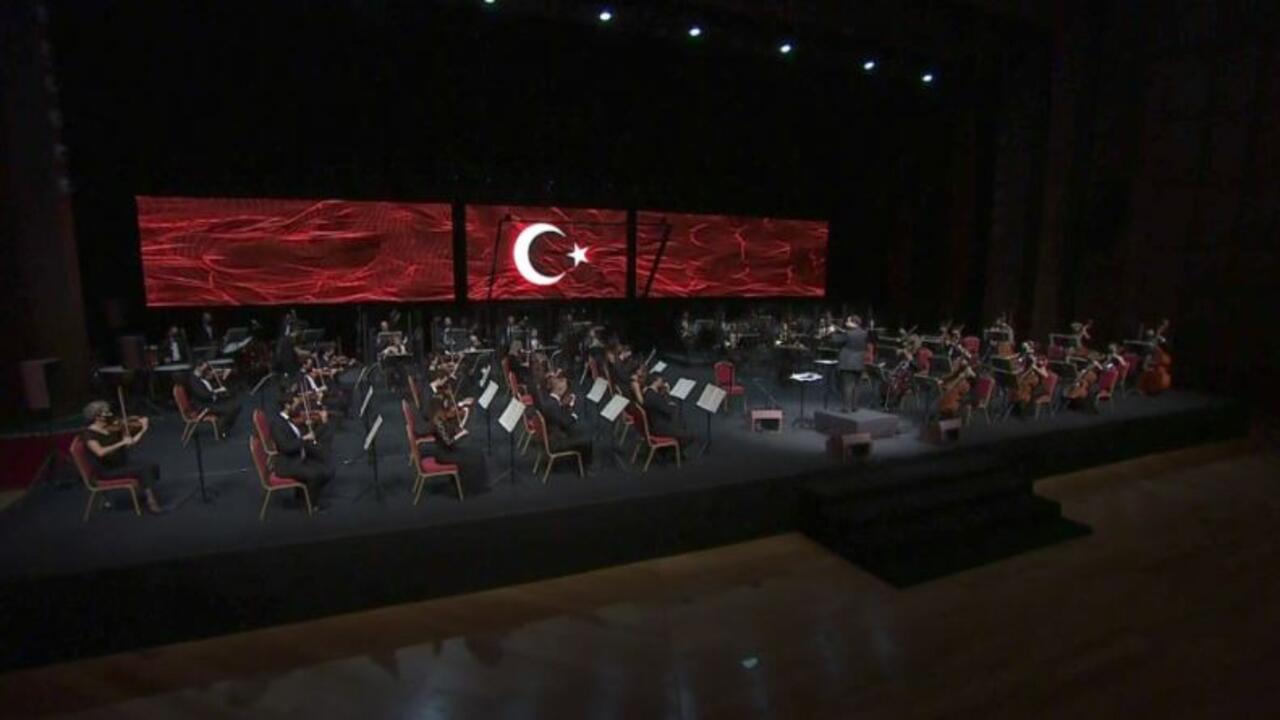 Cumhurbaşkanlığı Senfoni Orkestrası'ndan 'Büyük Cumhuriyet Konseri'