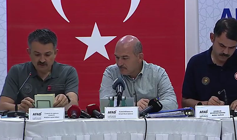 Bakanlardan yangın bölgesinde açıklamalar!