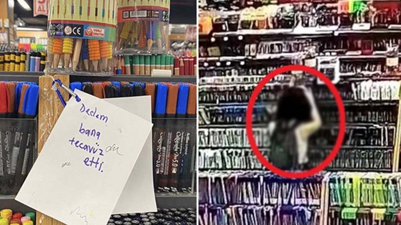 Kitapçıda yardım çığlığı! "Dedem bana tecavüz etti"