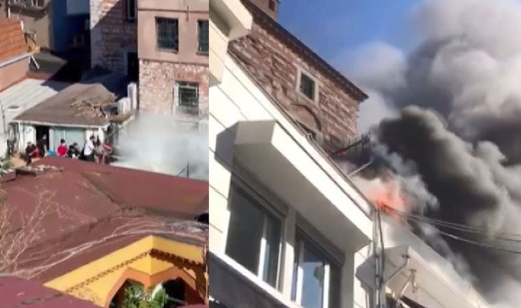 "Önce bir patlama oldu" Tarihi Kapalıçarşı'da yangın çıktı