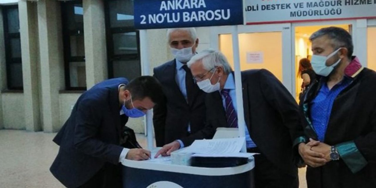 Stant kurup, temsilci yerleştirdiler! Ankara’da 2 No’lu Barosu için usulsüz imza topluyorlar...