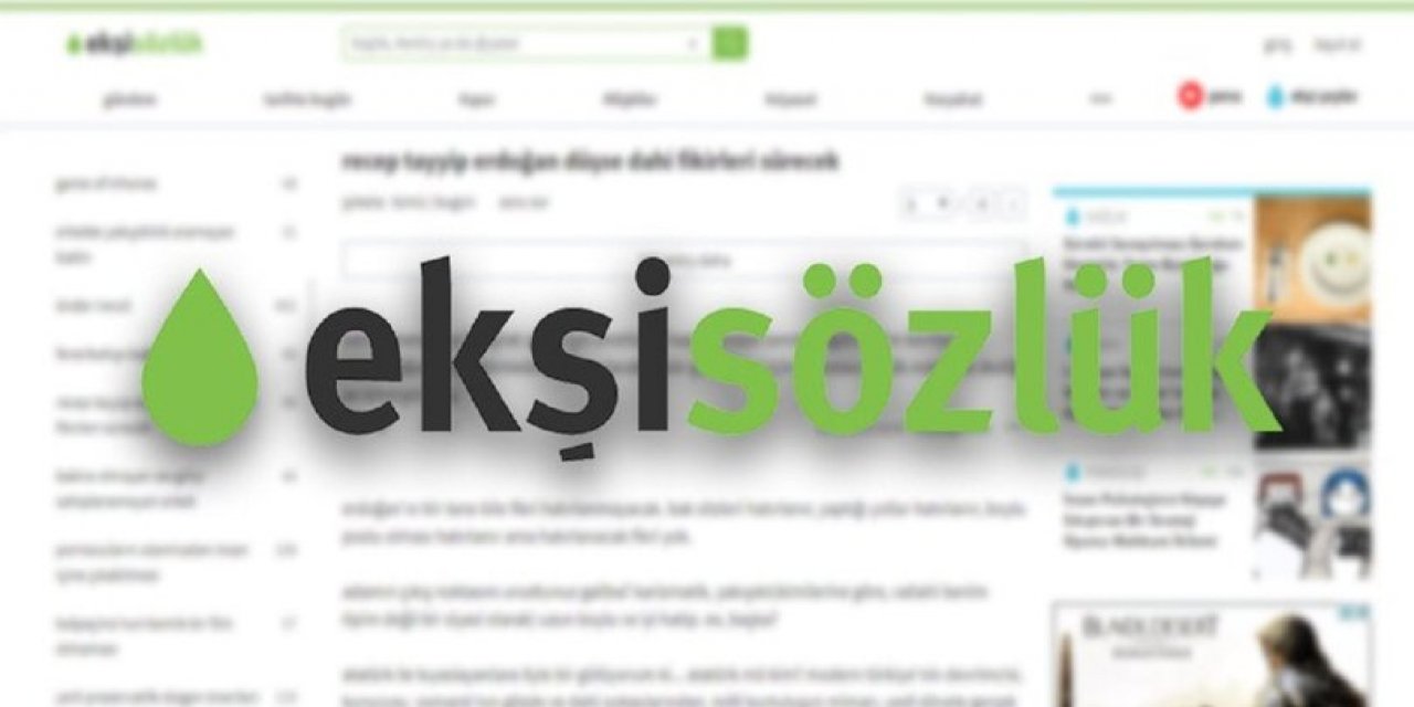 Ekşi Sözlük'teki o başlığa soruşturma!