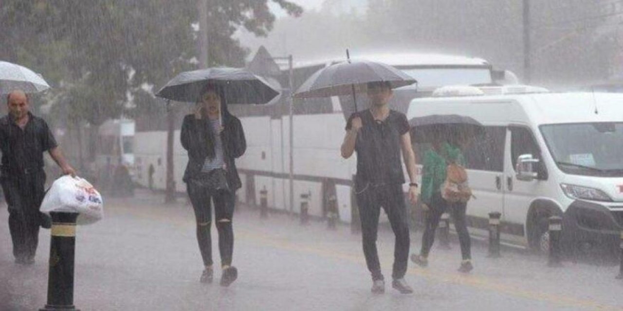 Meteoroloji’den "kuvvetli sağanak" uyarısı!