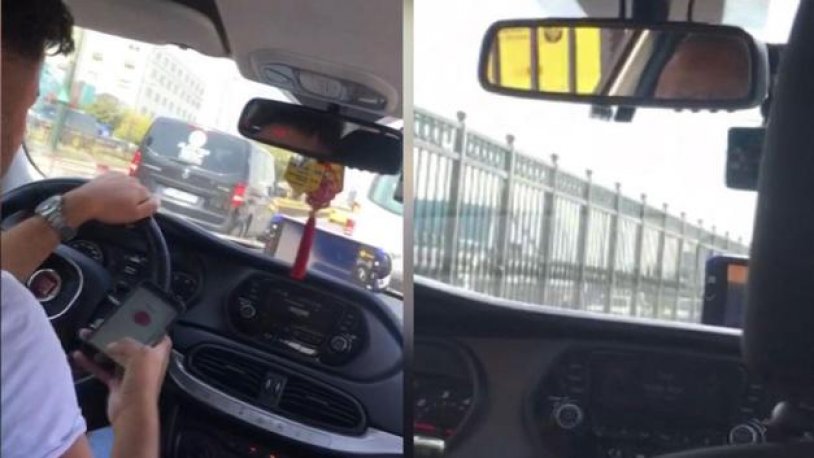 Polisi turist sandı; taksici fena faka bastı!
