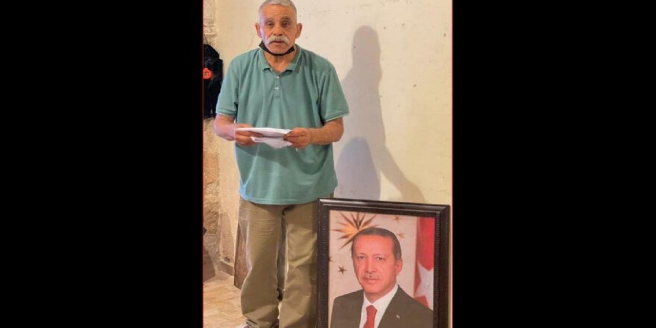 Dükkanına "Erdoğan" fotoğrafı asan Filistinliye para cezası iddiası!