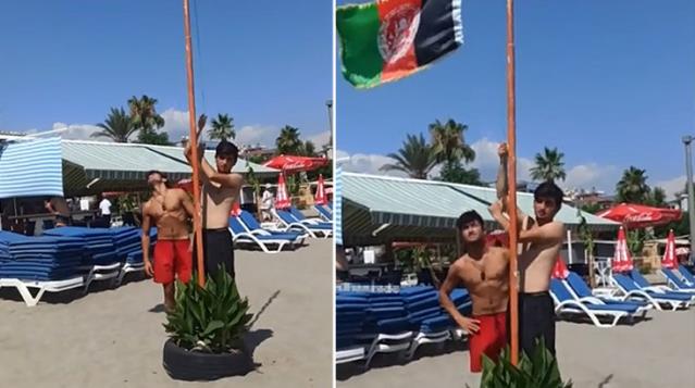 Alanya'da Afganistan bayrağı göndere çekilmişti... Antalya Valiliği'nden konuya ilişkin açıklama