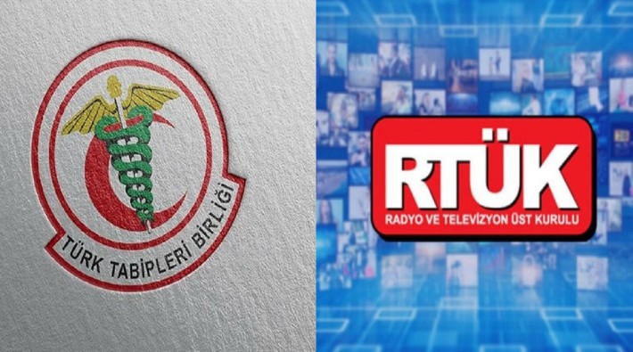 TTB'den RTÜK'e çağrı: "Denetlenip gereği yapılsın"