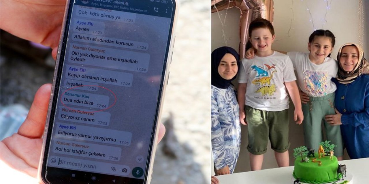 Kastamonu'daki sel felaketinde kayboldular... Son mesajı ortaya çıktı! "Dua edin bize"