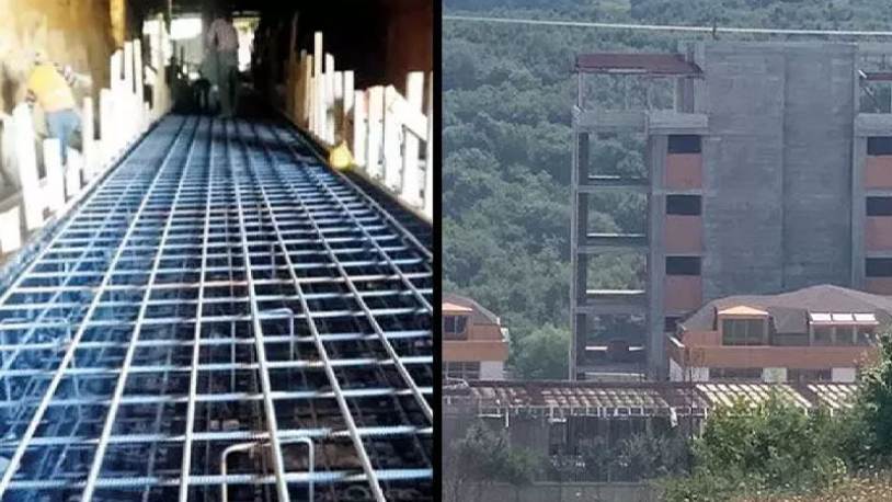 Üniversite kampüsüne kaçak tünel inşa edilmiş