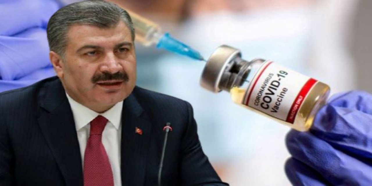 Fahrettin Koca rakamları açıkladı! İşte aşı olmayanların sayısı...