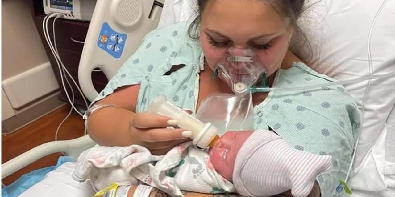 İlk ve son buluşma... Hamileyken koronavirüse yakalanmıştı! Genç anne hayatını kaybetti!