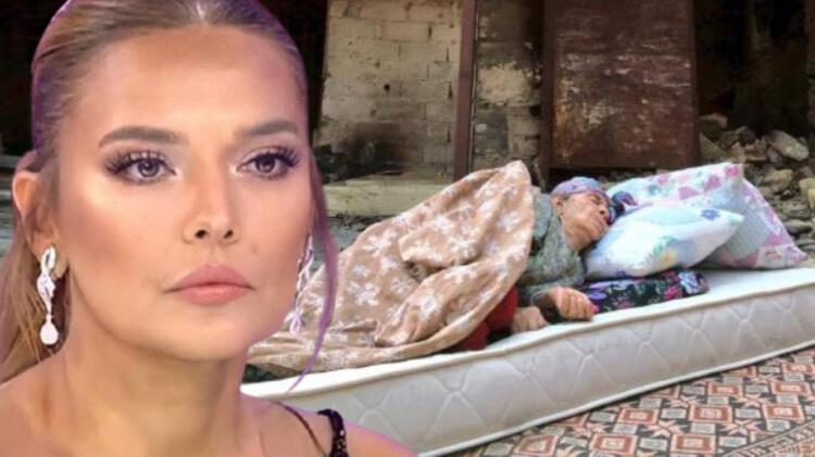 Demet Akalın yardım edeceğini açıklamıştı... İşte yangında evini kaybeden Fatma teyzenin yeni evi