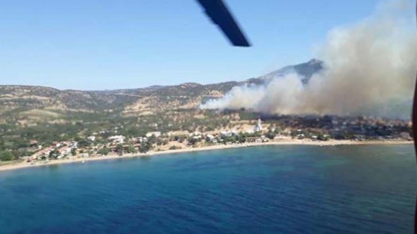 Çanakkale'de 6. kez aynı noktada orman yangını!