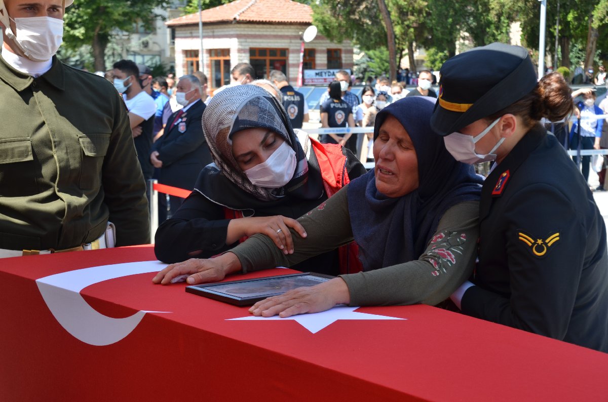 Şehit Piyade Er Muhammed Öztürk'e acı veda